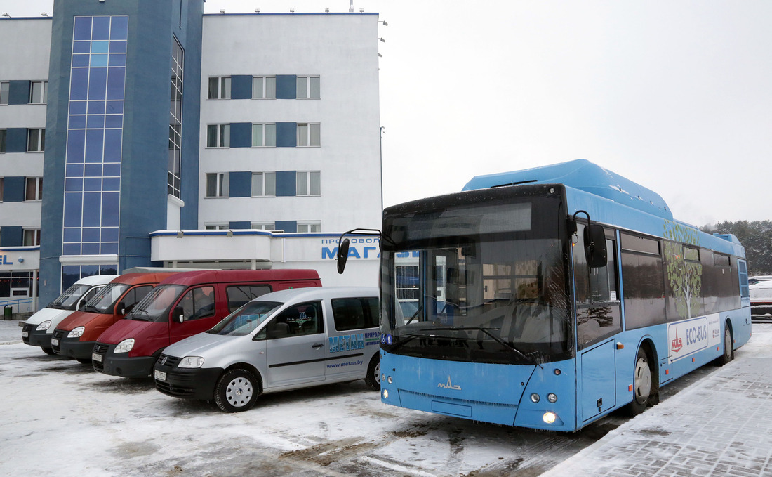 Линейка газомоторных автомобилей, представленных ОАО "Газпром трансгаз Беларусь"